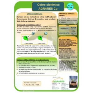agrares cu , 1l (cobre sistémico)