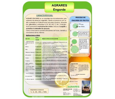 agrares engorde, 1l agrares engorde, 1l