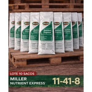 nutrient express 11 41 8 (lote 10 sacos) | abono foliar alto en fósforo