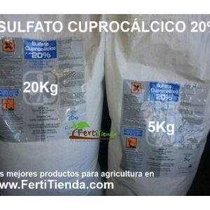 sulfato cuprocálcico 20% , 20kg